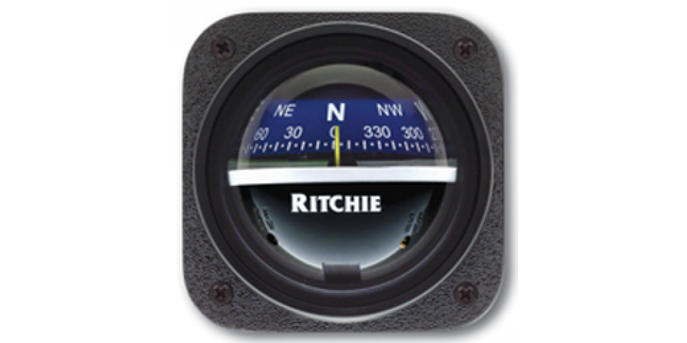 Ritchie Compass Explorer Bulkhead Mount Blue Card