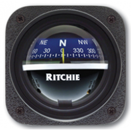 Ritchie Compass Explorer Bulkhead Mount Blue Card