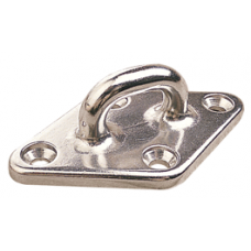Seadog Eye Plate Diam Stainless Steel 31/8
