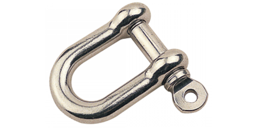 Seadog Shackle D Cast 316 Stainless Steel 3/16"