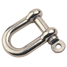 Seadog Shackle D Cast 316 Stainless Steel 3/16"