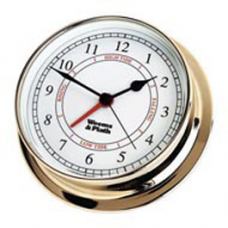 Weems Clock Time/Tid 5" Brass Endurance