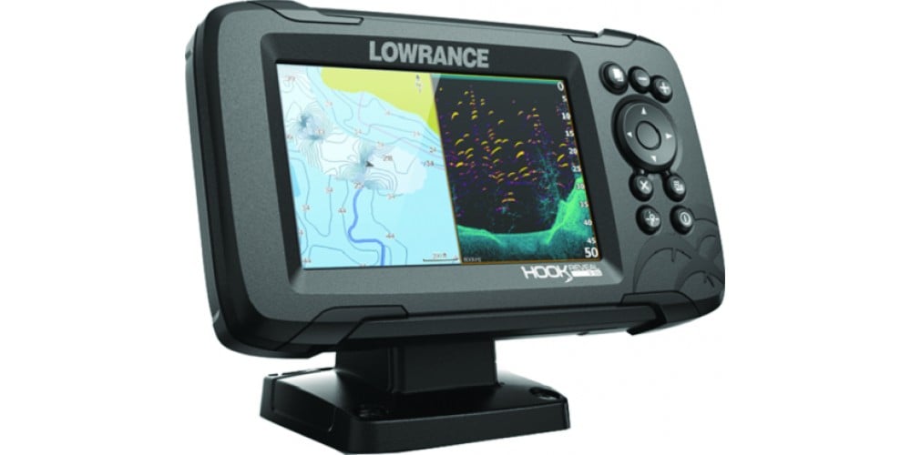 Lowrance Hook Reveal 7 Fishfinder With Transducer And C Map