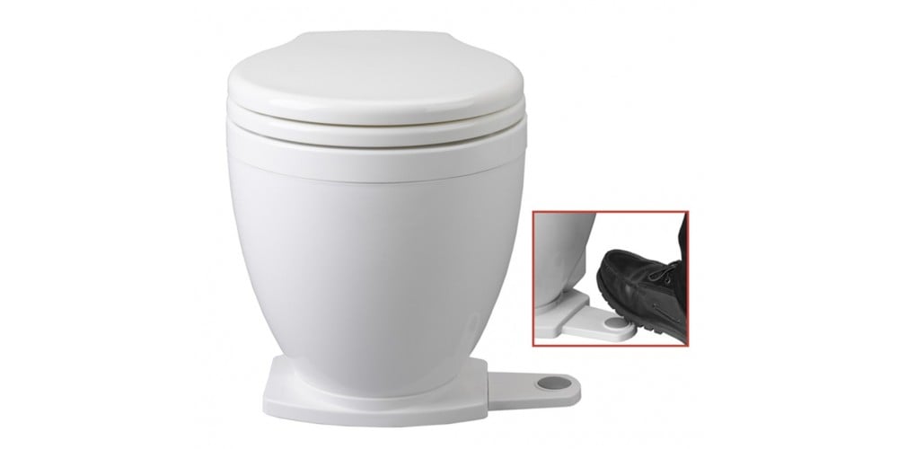 ITT Jabsco Electric Lite Toilet With Foot Switch