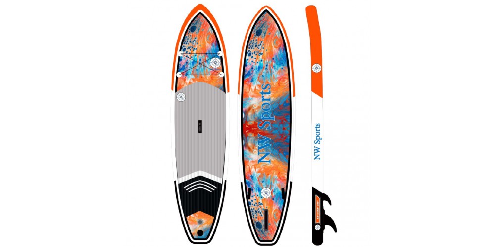 Bravo ISUP Inflatable Paddle Board Orange-01SUP1101