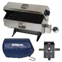 Dickinson Small Stainless Steel Propane BBQ Kit