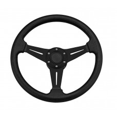 Victory Steering Wheel 3 Spoke Black