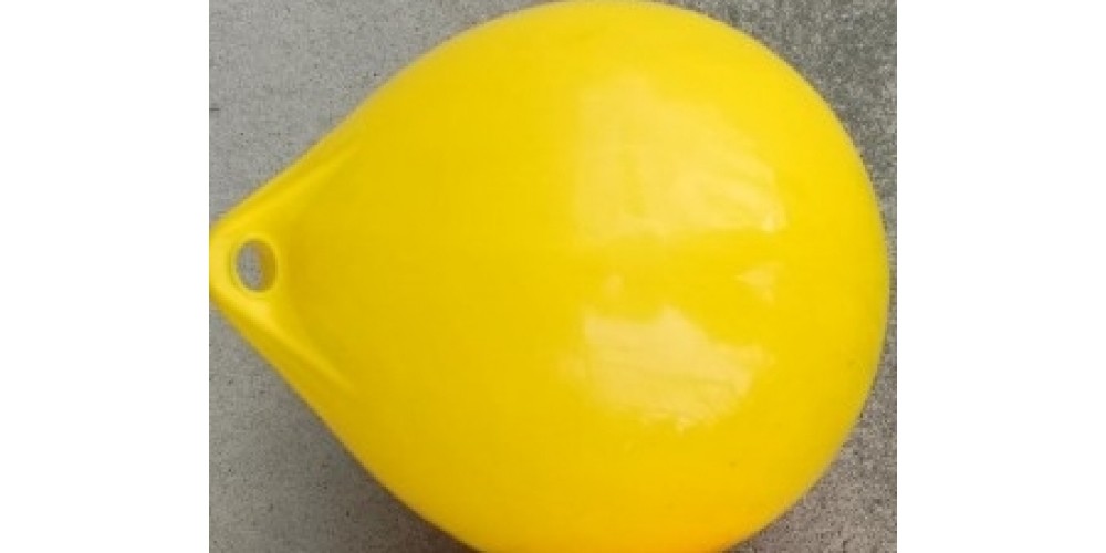 Brons PVC Inflatable Buoy Yellow
