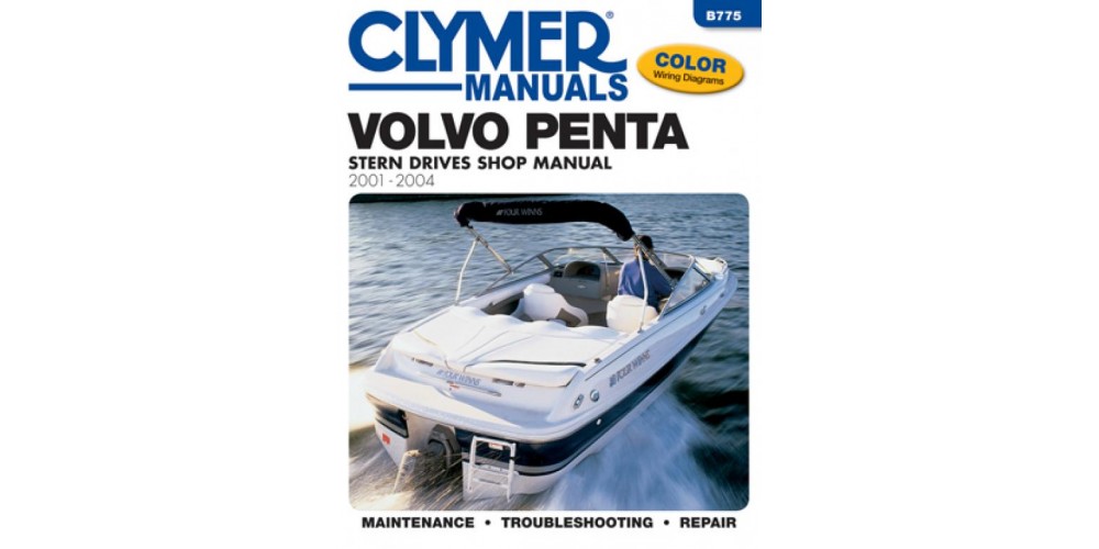 Clymer Manual Volvo Sterndrive 2001-2004
