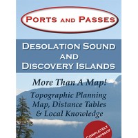 Map: Ports And Passes- Desolation Sound/ Discovery Islands