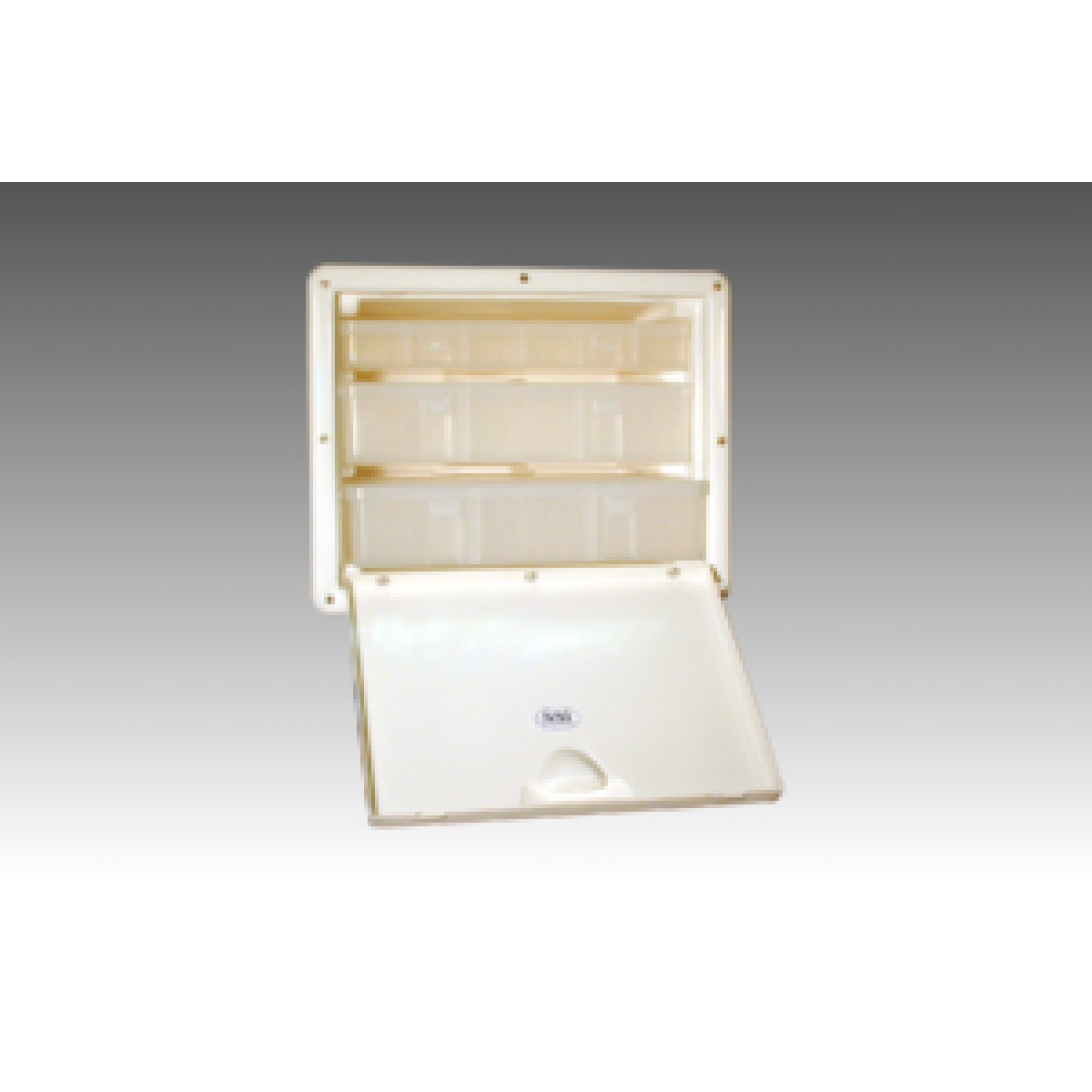 Ssi Sailing Specialties 3-Drawer Tackle Box Wht. Sol - 45300000