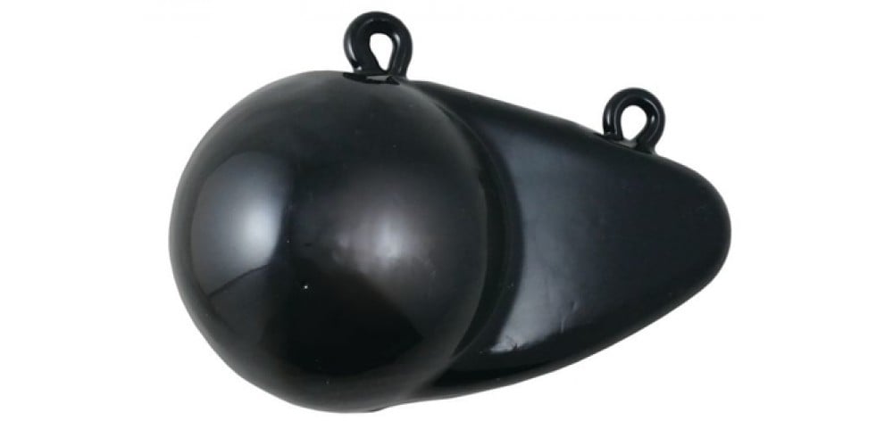 Greenfield 15Lb Coated Downrig Weight Blk