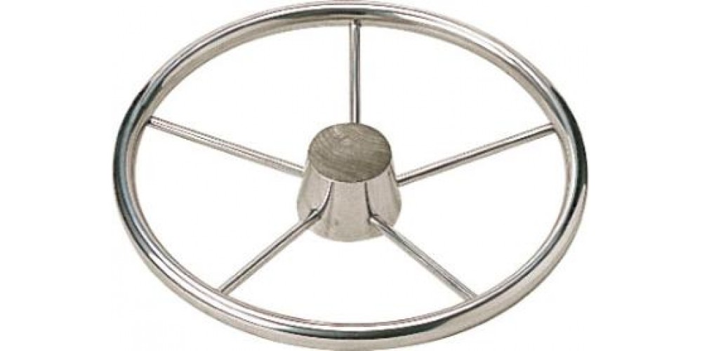 Seadog Wheel Steer Stainless Steel 11" 25D Dish Pol
