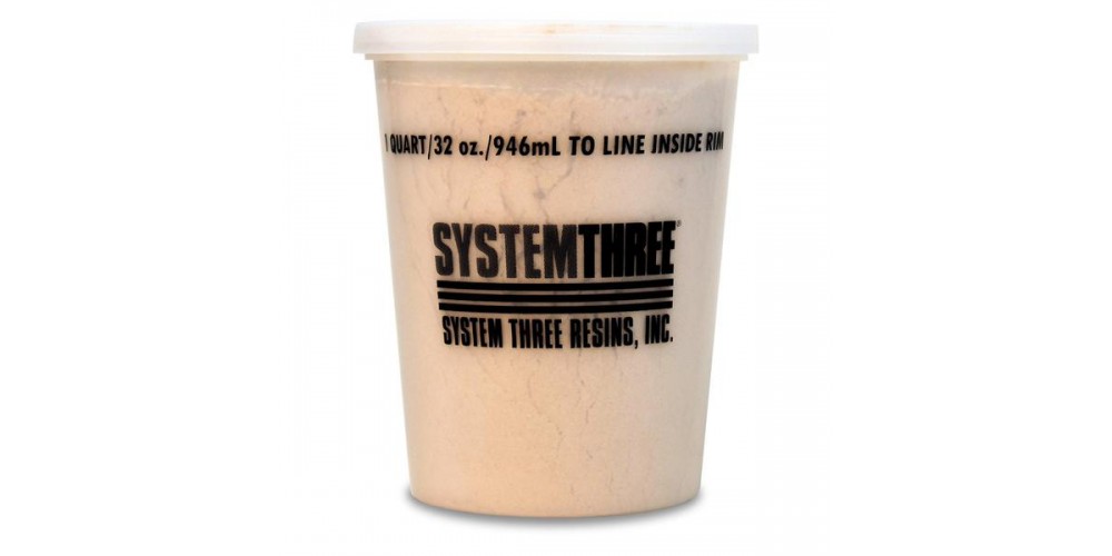 System Three Wood Flour 946Ml (1Qt)