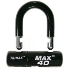 Trimax Black Mtr.Cycle Disc U-Lock