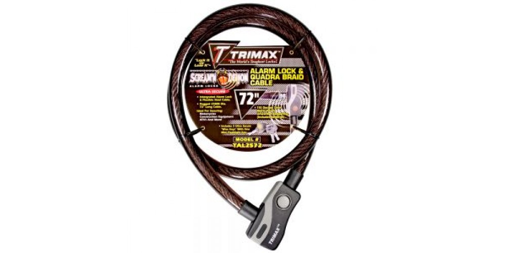 Trimax Integrated Alarm Cable Lock