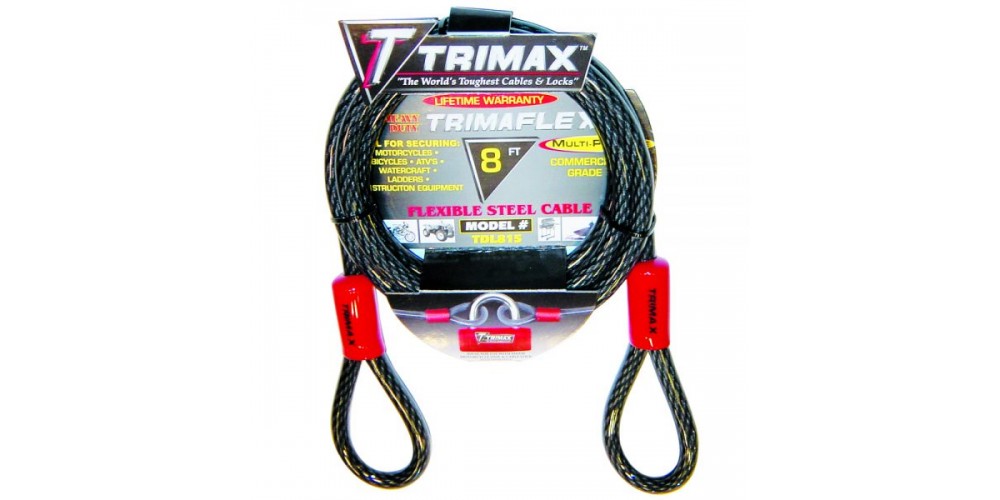 Trimax 8'X 15Mm Dual Loop Cable