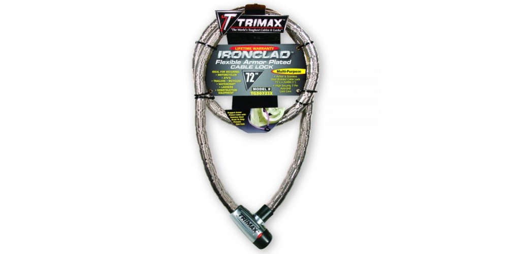 Trimax 72 X 26Mm Stainless Steel Locking Cable