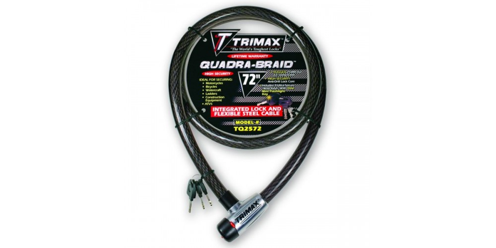 Trimax 72 Keyed Cable Lock