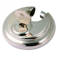 Trimax Stainless Steel 70mm Round Padlock