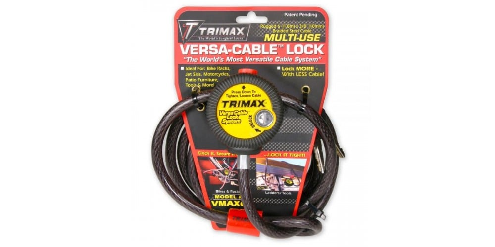 Trimax 6 Feet Versa Cable Lock System