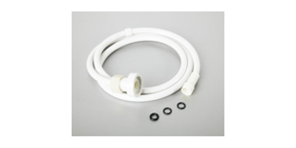 Whale Hose Assy For Tap/Shower Old White