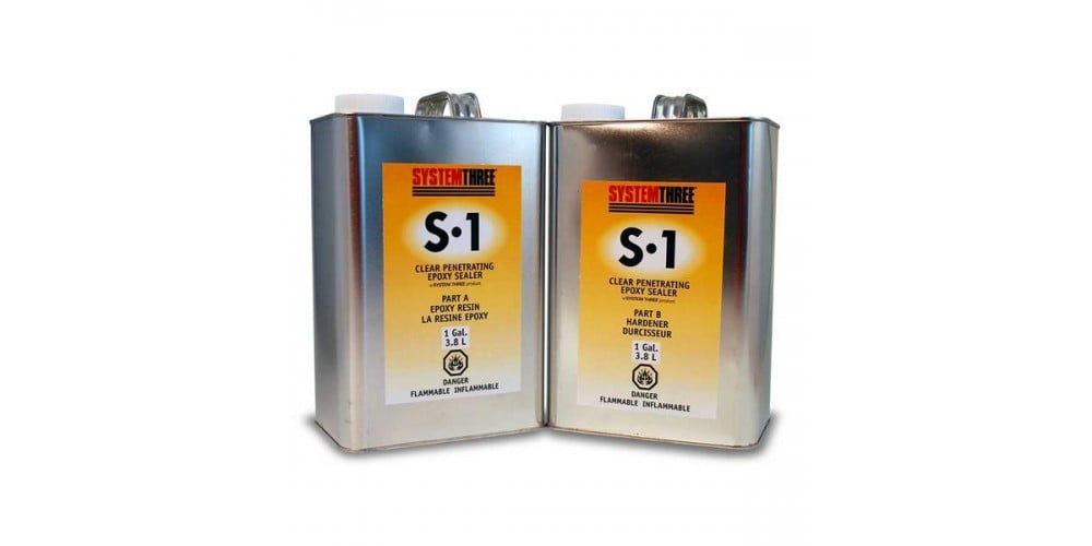System Three S-1 Epoxy Sealer 7.6L (2Gal)