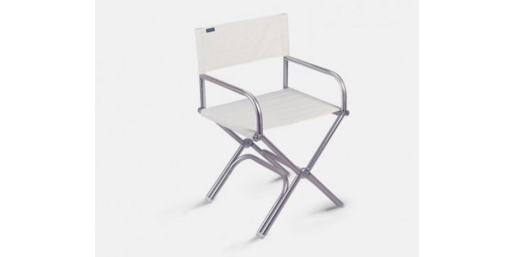 Folding Directors Chair White