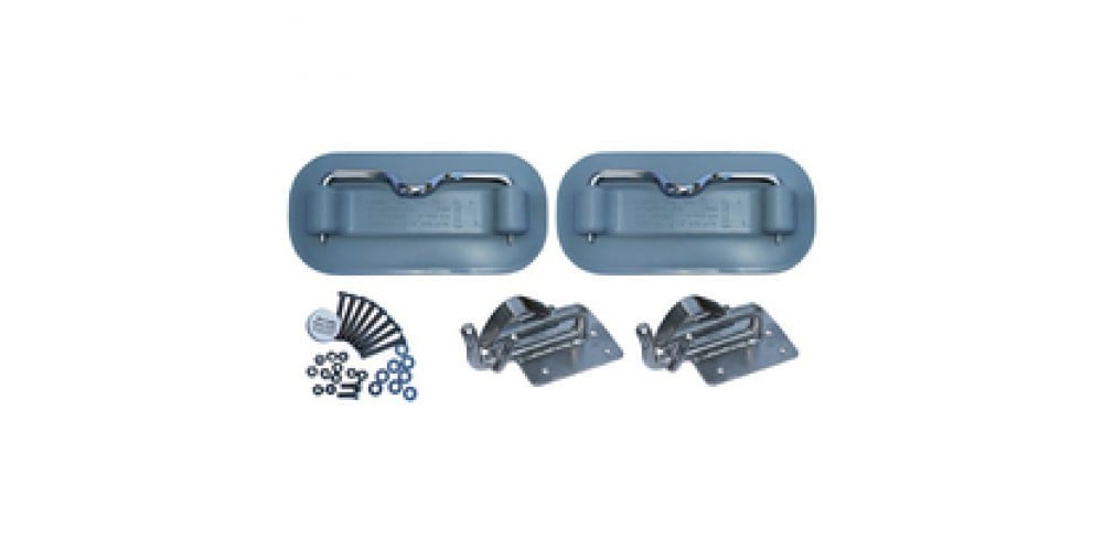 Davit Set With Removable Swimgrid Mounting Plate