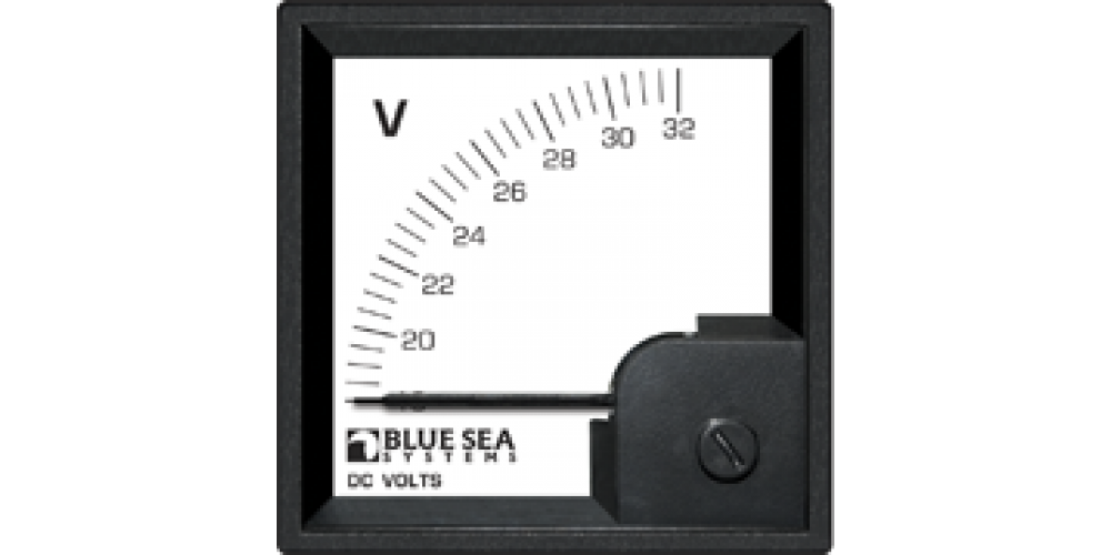 Blue Sea Systems Din Voltmeter Dc 18-32V