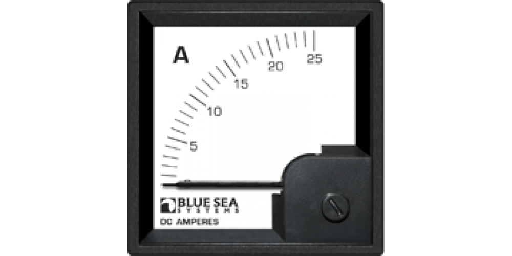 Blue Sea Systems 0-25 Amp Analog Ammeter