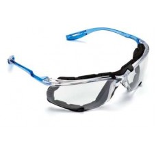 3M Glasses Safety Clr Lens W/Foam Gskt