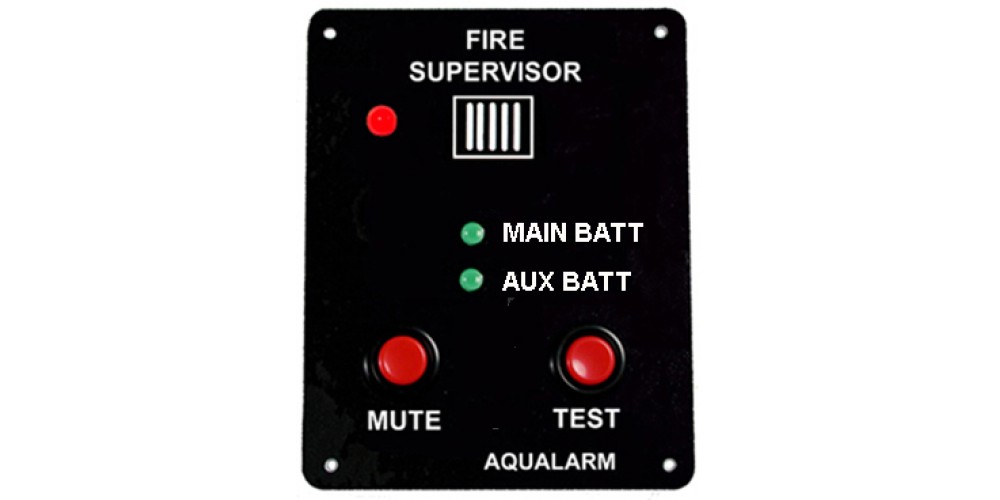 Aqualarm Fire Supervisor Monitor Panel