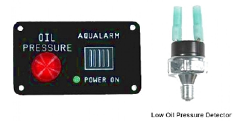Aqualarm Low Oil Press. Monitor Blk/202