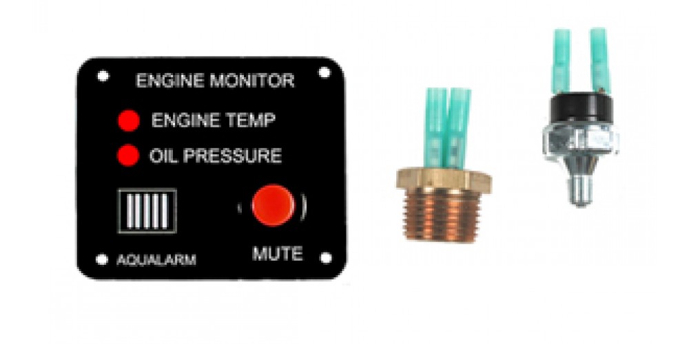 Aqualarm Engine Monitor Single Engine
