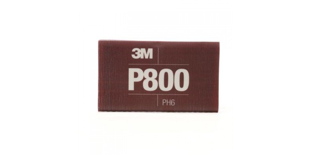 3M Marine P800 5.5 X 6.8 Hookit Sheet