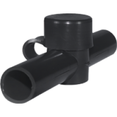 Blue Sea Systems Cable Cap Dual Entry-Black