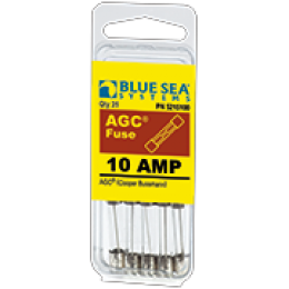 Blue Sea Systems Agc Fuse 10A (25 Pack)