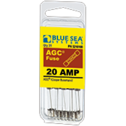 Blue Sea Systems Agc Fuse 20A (25 Pack)