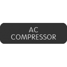 Blue Sea Systems Panel Label Ac Compressor