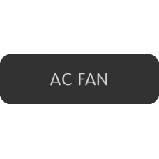 Blue Sea Systems Panel Label Ac Fan