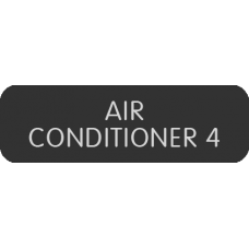 Blue Sea Systems Panel Label Air Cond.Iv