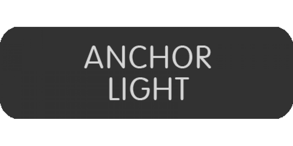 Blue Sea Systems Panel Label Anchor Light