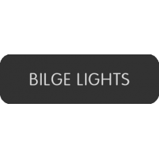 Blue Sea Systems Panel Label Bilge Lights