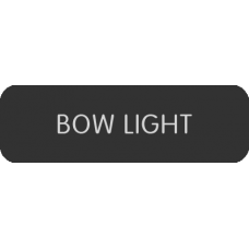 Blue Sea Systems Panel Label Bow Light