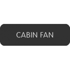 Blue Sea Systems Panel Label Cabin Fan