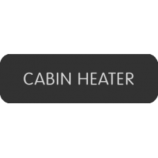 Blue Sea Systems Panel Label Cabin Heater