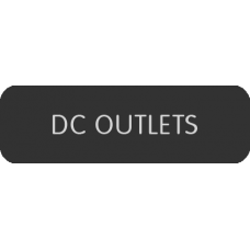 Blue Sea Systems Panel Label Dc Outlet