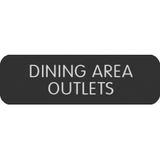 Blue Sea Systems Label Dining Area Outlets