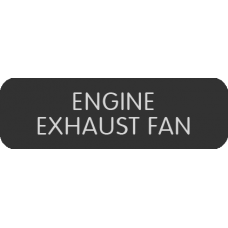 Blue Sea Systems Label Engine Exhaust Fan